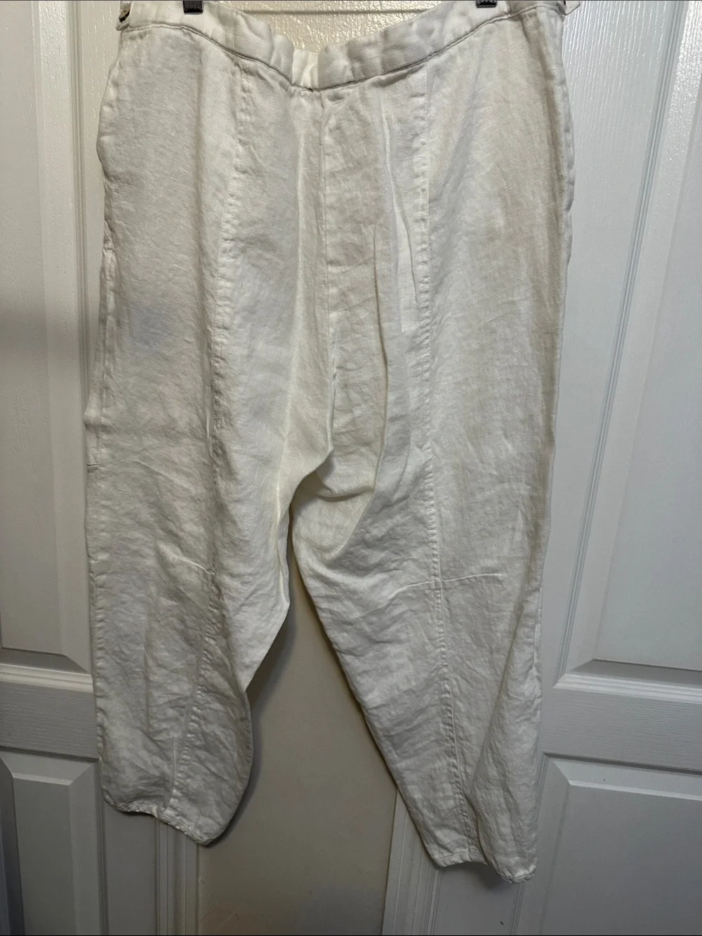 White Linen Men’s Pants